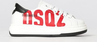 Dsquared2 Sneakers in pelle con stampa logo