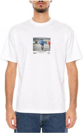 Dolly Noire Tee - Heren - T-shirts - Wit - L - Katoen - Tops