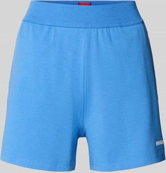 HUGO BOSS Pyjama-Shorts mit elastischem Bund in Blau, Größe XL