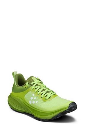 Craft Pure Trail X Running Shoe in Chimera/Contrast Green at Nordstrom, Size 8.5