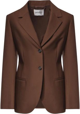 ottod'Ame Blazer entallado de botonadura sencilla - Jackets - Mujer - Marr&oacute;n - 2XS