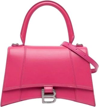 Balenciaga Pre-owned The Hourglass - Dames - Vintage Handtas - Roze - ONE Size - Leer - Vintage