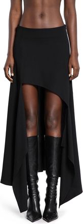MUGLER Asymmetric Skirt