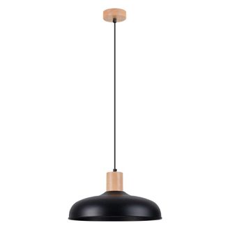 Sollux Lighting L&aacute;mpara de techo negro acero alt. 120