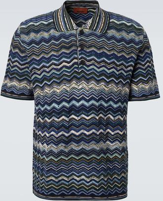 Missoni Zigzag cotton polo shirt