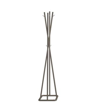 HERDASA Herdasa - Perchero Mod. 469 Acabado Lacado Moka, 180cm(alto) 38cm(ancho) 38cm(largo)
