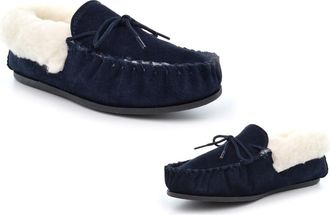 Generic Womens Real Suede Slippers Womens Moccasins Size 4 Ladies Slip On Slipper Size 8 Outdoor Slipper Ladies Suede Slippers Moccasin Moccasins Outdoor Slip