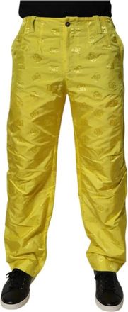 Dolce & Gabbana Hombre, Pantalones, Amarillo, Talla: M
