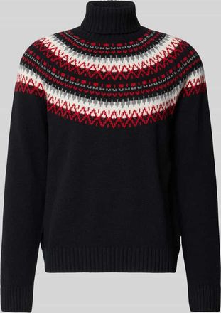 GANT Strickpullover aus Baumwoll-Woll-Mix in Black, Gr&ouml;&szlig;e XXXL