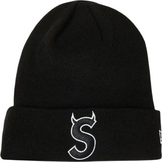 SUPREME x New Era S Logo Beanie Black FW22BN11-BLACK