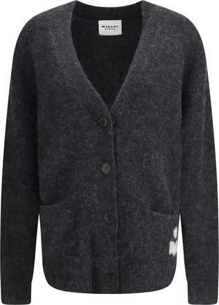 Isabel Marant Eborah Cardigan - Knitwear - Mujer - Gris - 2XS