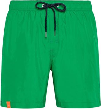 Sun 68 Packable Zwembroek - Heren - Strandmode - Groen - S - Polyester - Badmode
