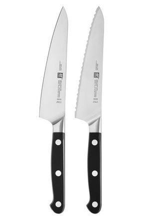 Zwilling Prep Knife 2-Piece Set in Black/stainless Steel at Nordstrom