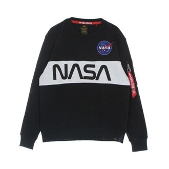 Alpha Industries Nasa Crewneck Sweatshirt Blue