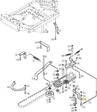 STIGA Sports Soporte Polea Original Stiga - 1134-4111-01