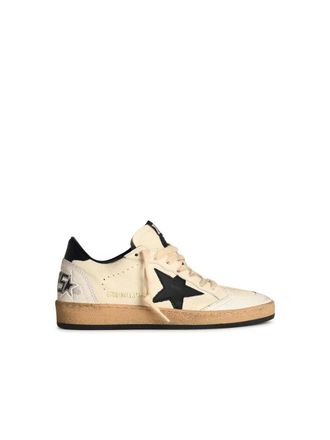 Golden Goose Ball Star White Leather Sneakers