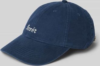 Forét Basecap mit Label-Stitching Modell HAWK in Marine, Größe 1