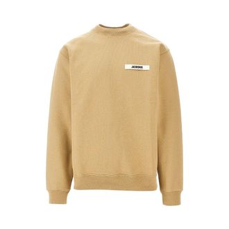 Jacquemus Gros Grain crewneck sweatshirt Man XXL