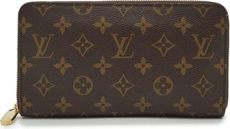 Louis Vuitton Louis Vuitton stoffen portemonnee Zippy