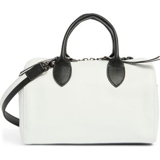 Longchamp Leather Satchel Bag in White at Nordstrom Rack