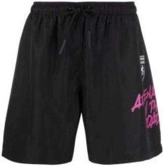 Automobili Lamborghini Automobili Lamborghini, Uomo, Costumi da bagno, Nero, S, new