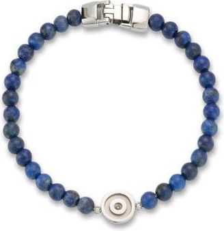Yield of Men Mens Target Lapis Lazuli Bracelet in Silver/Blue at Nordstrom Rack