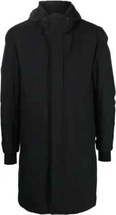 Herno Hombre, Abrigos, Negro, Talla: L