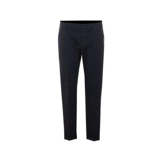 Dondup Gaubert Slim Chino Trousers - male - Dondup - Chinos - Black - W32 - Trousers