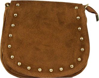 Persaman New York Elvira 18 Studded Crossbody Bag in Saddle at Nordstrom Rack