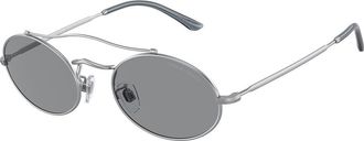 Giorgio Armani Giorgio Armani AR 115SM 304502 Mens Sunglasses Silver Size 51