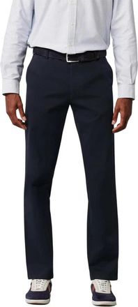 Meyer Oslo Stretch Katoenen Chino - Heren - Chinos - Blauw - M - Katoen - Broeken