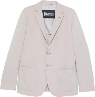Herno Giacca Leggera - Heren - Blazers - Grijs - M - Jassen
