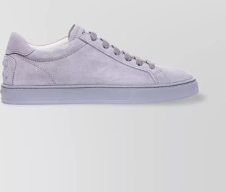 Tod's suede leather low-top sneakers