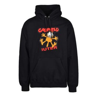 Iuter Hoodies, male, Black, Size: L Hooded Sweatshirt