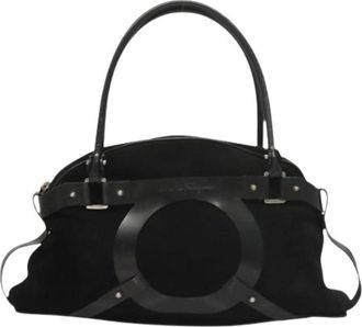 Ferragamo Pre-owned Handbags, female, Black, Size: ONE SIZE Pre-owned