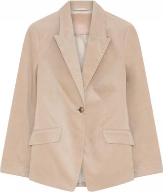 Gustav Blazers - Dames - Jassen - Beige - Maat: 2XL