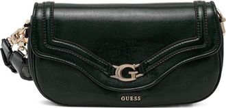 Guess Co Borsa a tracolla con placca logo - Verde