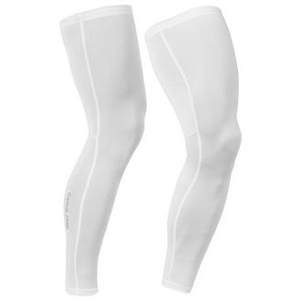 GripGrab UPF 50+ UV Protect Leg Sleeves Beinlinge - Unisex | grau/wei&szlig;
