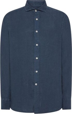 Seventy Ca 0320 Shirt - Heren - Casual Overhemden - Blauw - XL - Overhemden
