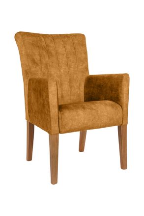 HOME AFFAIRE Armlehnstuhl »King« () 1 Stk.Esszimmerstuhl, Beingestell Massivholz Eiche oder Buche wengefarben