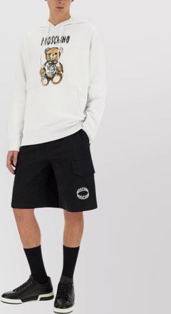 Moschino regular-fit cotton hoodie