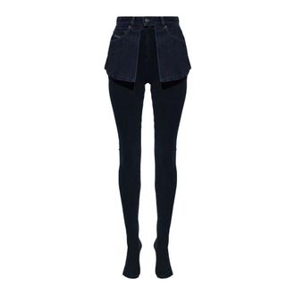 Diesel D-Spika Trousers - Jeans - Mujer - Azul - XS