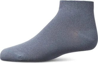 MeMoi Basic Silky-Soft Gauge Ankle Sock in Smoky Blue at Nordstrom, Size 6-12M
