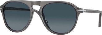 Persol PO3302S 1196S3 Mens Sunglasses Grey Size 55