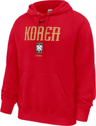 Nike Korea Nike Mens Pullover Hoodie in Red | M31233P122KRFA-RED