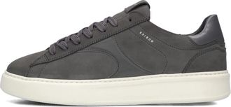 Nubikk Grijze Heren Sneakers voor Herfst - Heren - Sneakers - Grijs - 41 EU - Wol - Schoenen