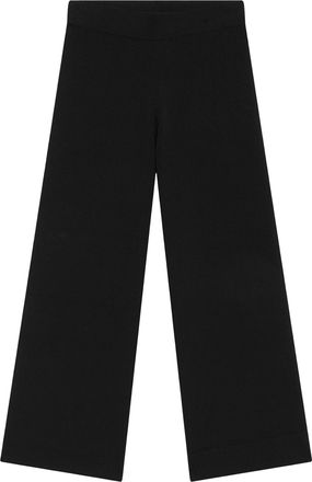 Alpha Studio Black Tailored Garconne Pants