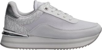 Michael Kors Schoenen, Dames, Wit, 38 1/2 EU, Polyester, Sneakers