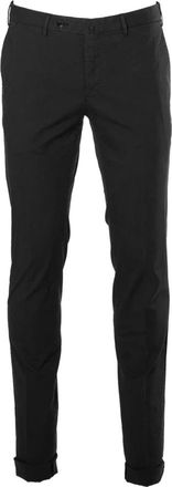 Pantaloni Torino Chinos - Heren - Chinos - Zwart - S - Katoen - Broeken