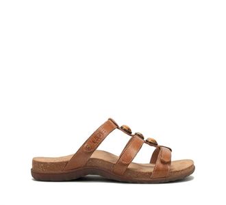 Taos Womens Gemma Dressy Slide Sandal In Hazelnut